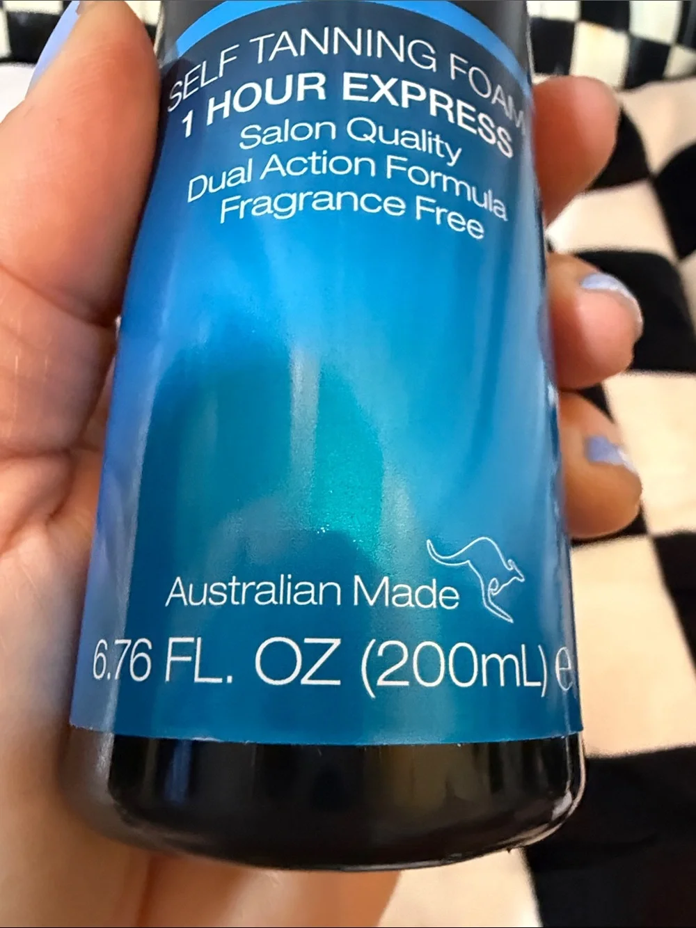 Bondi Sands Self Tanning Foam - Black & Blue Bottle